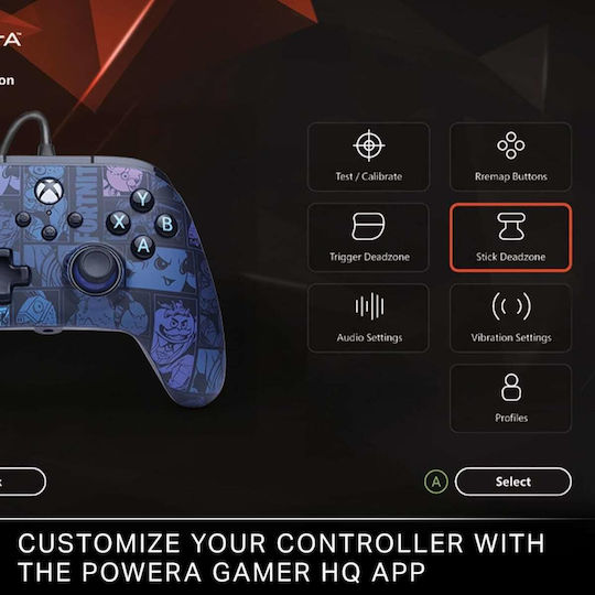 PowerA Advantage Жичен Gamepad за Xbox One / Xbox Series Fortnite Victory Royale