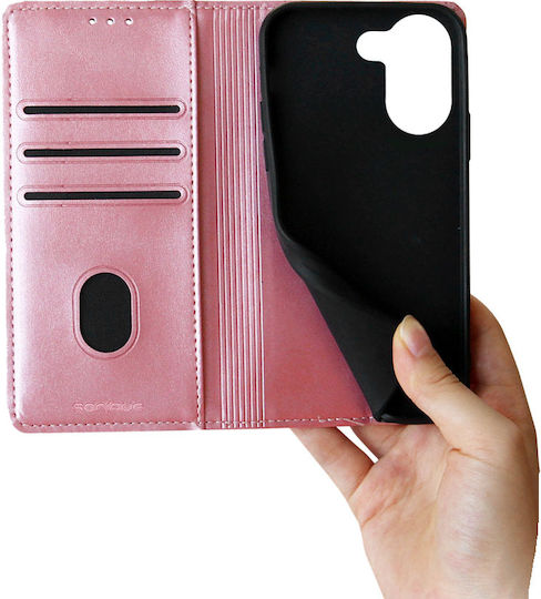 Vintage Magnet Wallet Mobile Phone Case Sonique Xiaomi Poco X8 Pro 5g Rose Gold