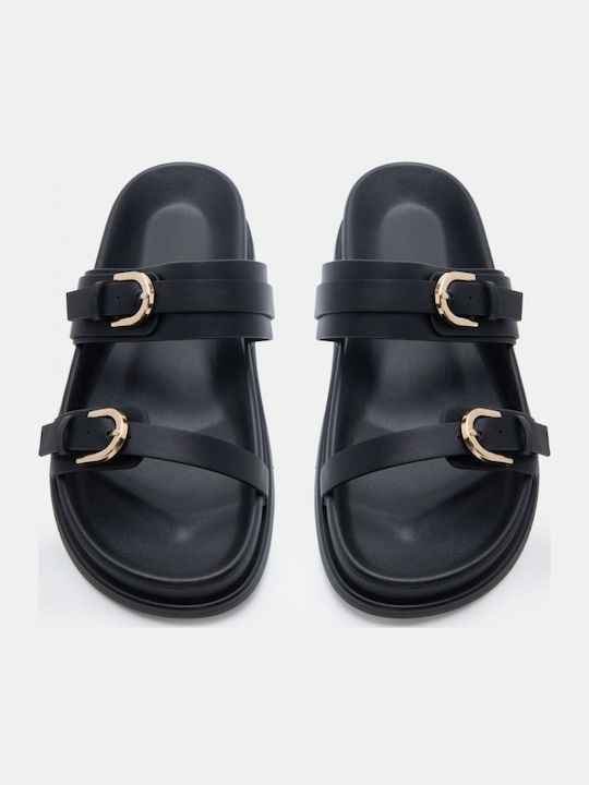 Дамски Сандали Flatforms Черни