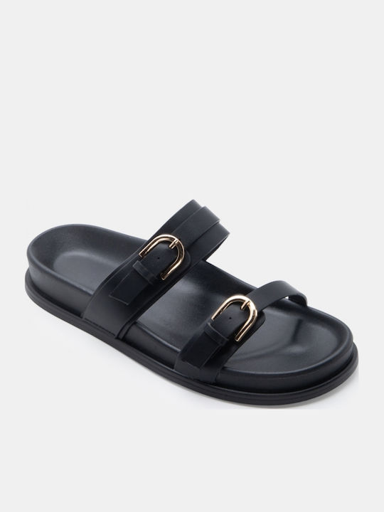 Дамски Сандали Flatforms Черни