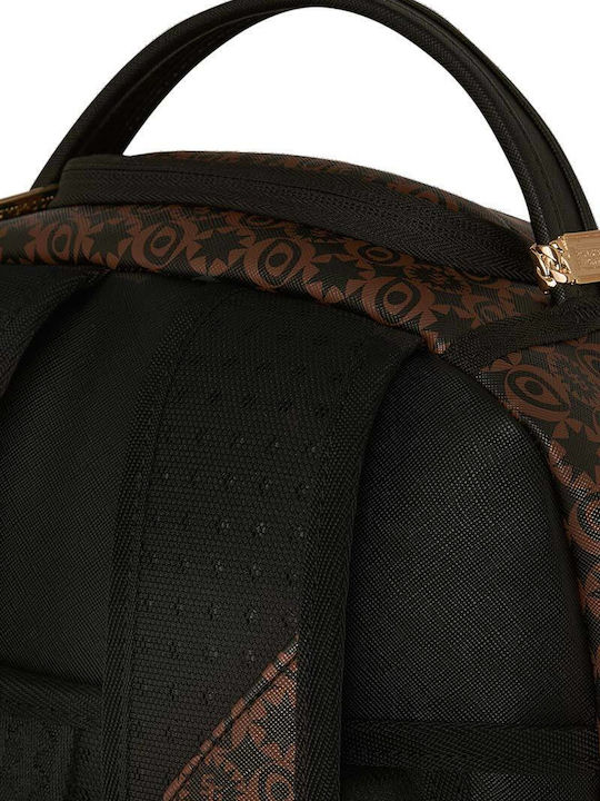 Sprayground Ученическа раница Кафява с Джоб за Бутилка