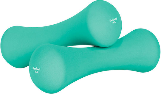 Rebel Set Haltere din Neopren 2 x 3kg