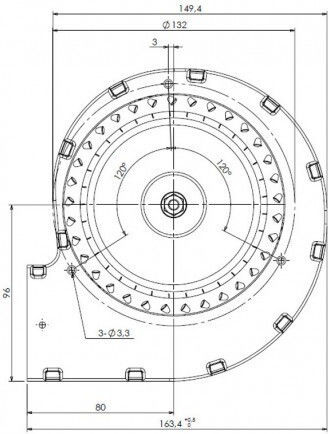 Ventilator Centrifugal Trial pentru Sobă Pelet Piazzetta Alții