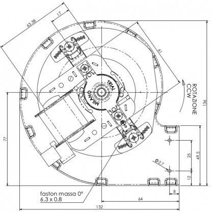 Центробежен Вентилатор Trial за Пелетна Печка Edilkamin Bcz La Nordica Palazzetti Sicalor Други
