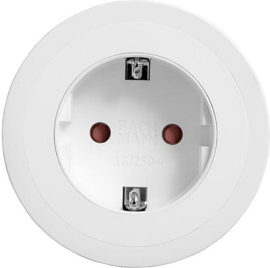 Bachmann Single Mortice Πρίζα Ρεύματος 1buc