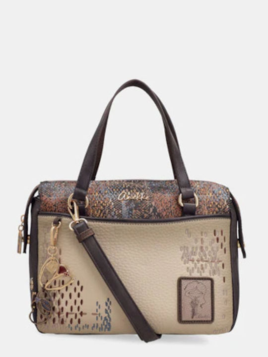 Women's Handbag Shoulder Beige