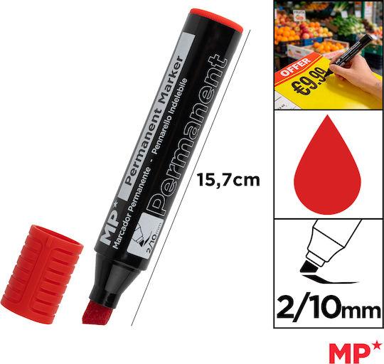 Madrid Papel Dauerhafter Marker Rote