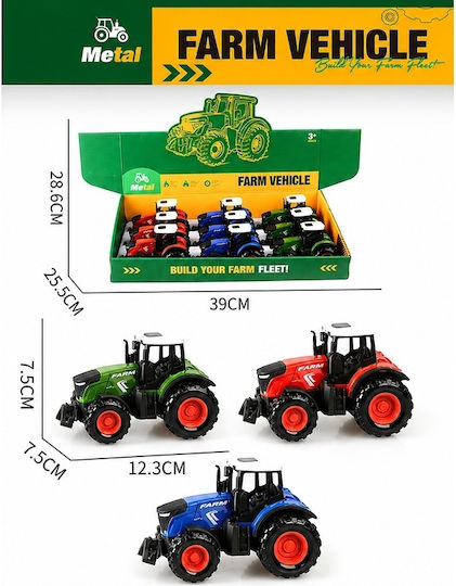 Gounaridis Toys Traktor Kleintransporter Zurückziehen