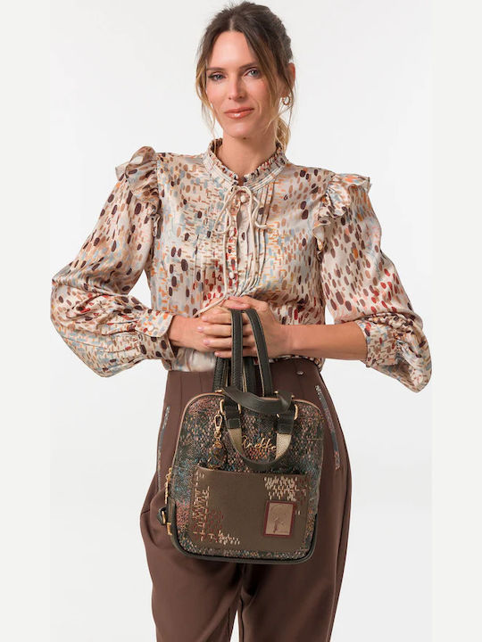 Damentasche Rucksack Braun