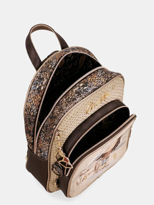Women's Beige Backpack