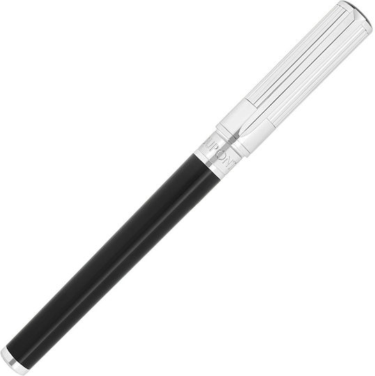 S.T. Dupont Initial Πένα Γραφής Medium Μαύρη