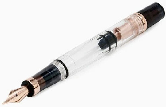 Twsbi Diamond 580 Smoke Pană De Scris Caligrafie Extra Fine Roz