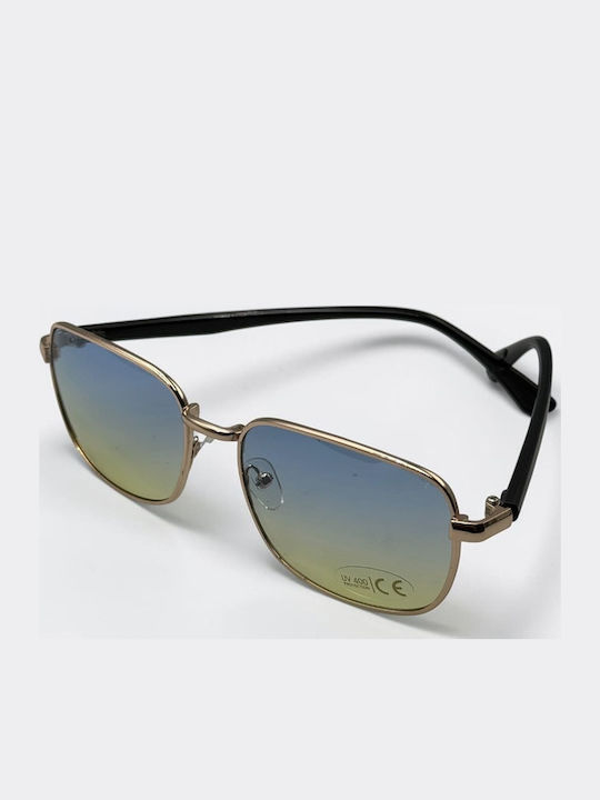 Dasoon Vision Unisex Sunglasses With Light Blue Frame And Light Blue Lens 2478323