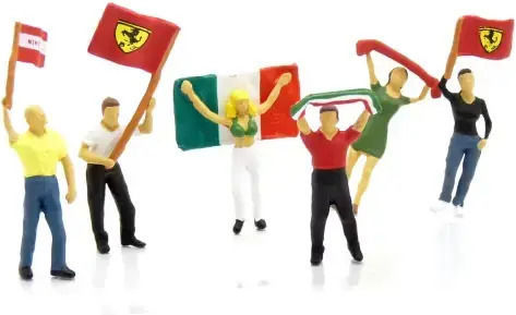 Model Mașină Fiat 691 T Transport Mașini De Curse Set Sz 1977 Ferrari 1:87 Brekina