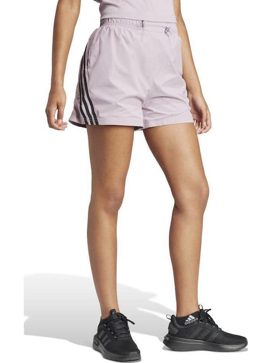 Future Icons 3-stripes Women's Sporty Shorts Purple