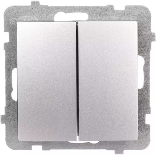 Ospel As Silver Świecznikowy Διακόπτης Łp-2g M 18