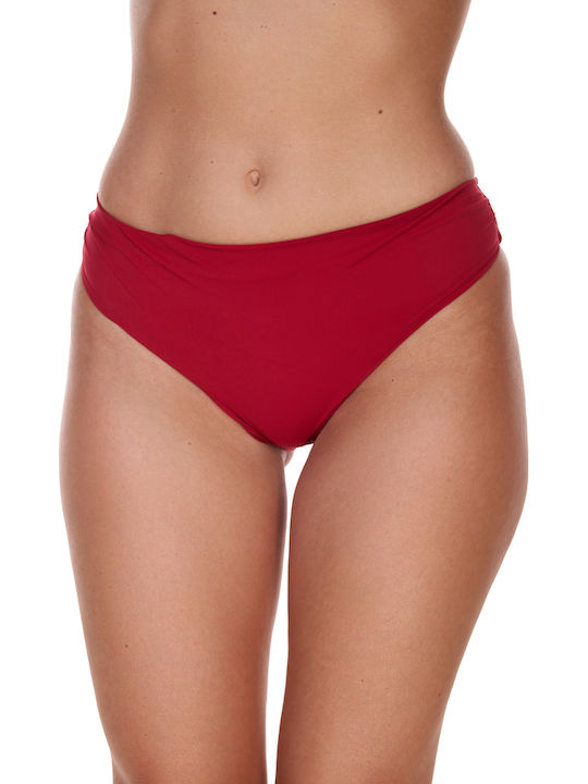 Sense Bikini Slip Μπορντώ
