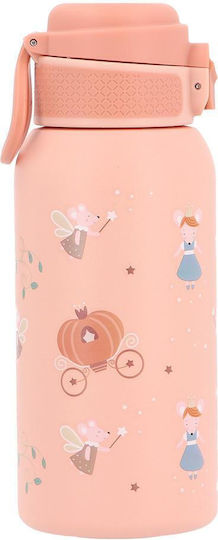 Tutete Kids Water Bottle Thermos Stainless Steel Non Spill 500ml