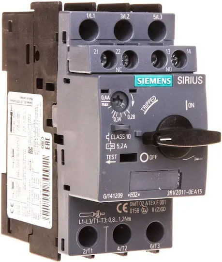 Siemens Three-Pole Rail Switch