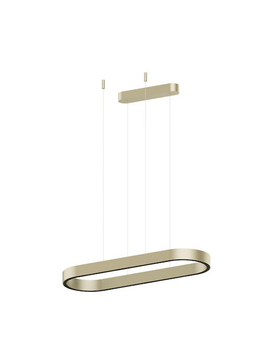 Deckenleuchte Gold LED mit Warmes Weiß Licht