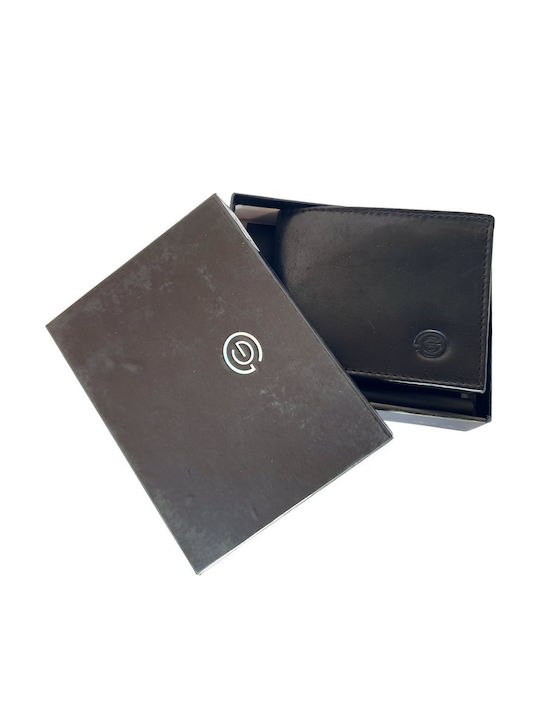 Δερμάτινο Ανδρικό Πορτοφόλι με RFID Μαύρο