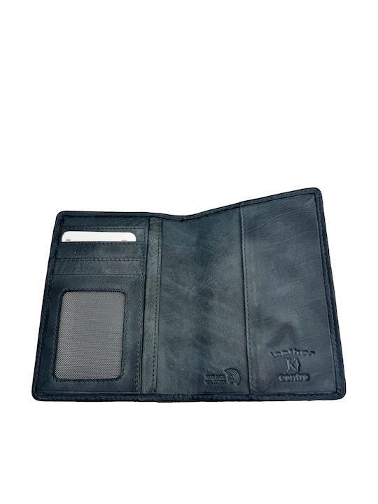 Portofel bărbătesc de Piele pentru Carduri cu RFID Tabac Maro