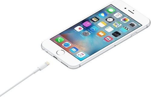 Apple Cablu USB-A la Lightning Alb 1m