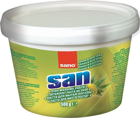 Sano Detergent Vase Paste 500 G Lemon