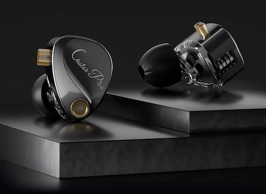 KZ In Ear Castor Pro Gray Mic Bass Up Edition Grey