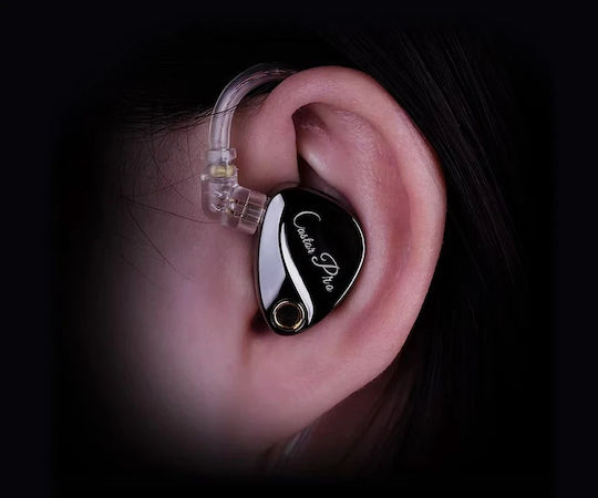 KZ Ακουστικά Ψείρες In Ear Castor Pro Gray No Mic Bass Up Edition Γκρι