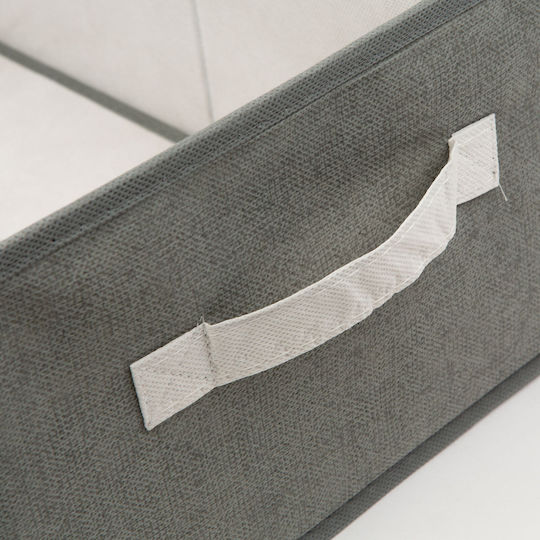Alista Home Casetă Textilă De Depozitare Pantofi Gri 38.5x24x16.5cm