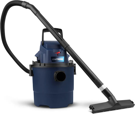 Einhell X102036 Επαναφορτιζόμενη Σκούπα Υγρών / Στερεών με Πλαστικό Κάδο 15lt Μπλε