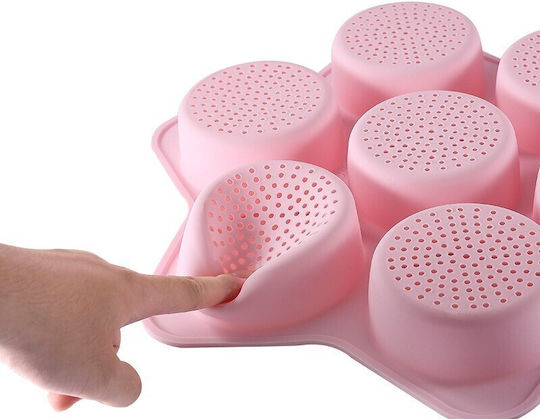 Alista Home Bakeware Tin For Cupcakes/Muffins Made Of Silicone 7x7cm