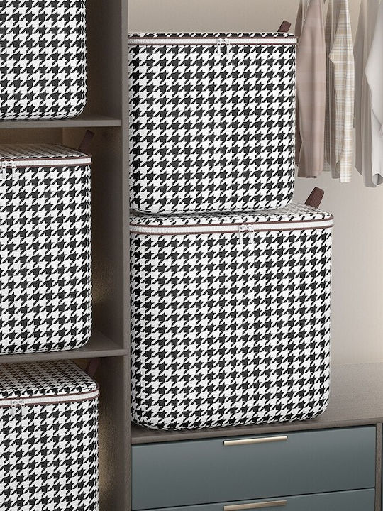 Alista Home Cutie De Depozitare Din Plastic Cu Capac Negru 80lt
