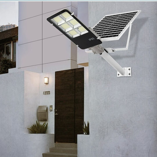 Alista Home Lampă Solară de Stradă 12W 7200lm Alb Rece 6500K cu Senzor de Mișcare și Telecomandă IP65 38.6x13.3x6.5cm