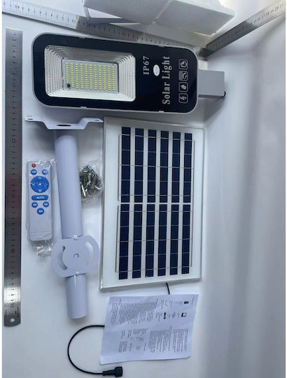 Alista Home Επιτοίχιο Ηλιακό Φωτιστικό 50W με Αισθητήρα Κίνησης και Τηλεχειριστήριο IP65 38.5x14.2εκ.