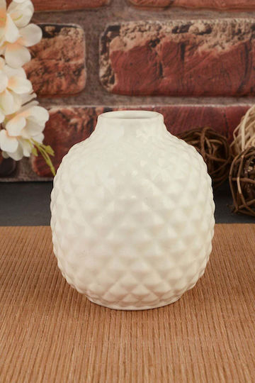 SteweHome Dekorative Keramik Vase Beiges Y20cm