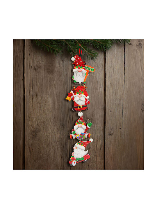 Christmas Decoration Hanging Elves 75 Cm