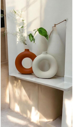 SteweHome SteweHome Set Keramik Vasen Beiges 17xH19cm 2Stücke