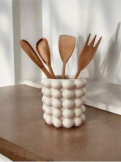 SteweHome Бетонна Бежова Ваза SteweHome Бетонна Бежова Ваза