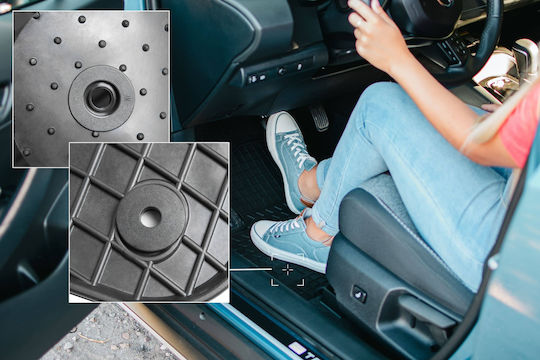 Rubber Mats 3 Rows 7 Seats Seat Alhambra Ii Minivan From 2010 To 2018