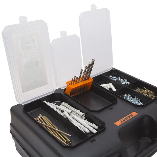 Alista Home Werkzeugkoffer-Organisatoren Transparent 40x30x15,5cm
