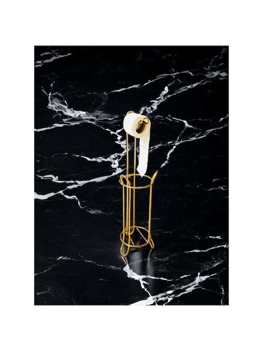 SteweHome Metallic Multicolour Paper Holder