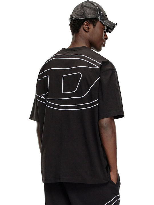 Diesel T-shirt Μαύρο