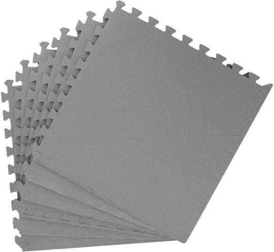 vidaXL Аксесоари за басейн 60x60x1 см Сив