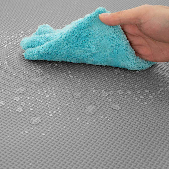 vidaXL Аксесоари за басейн 60x60x1 см Сив