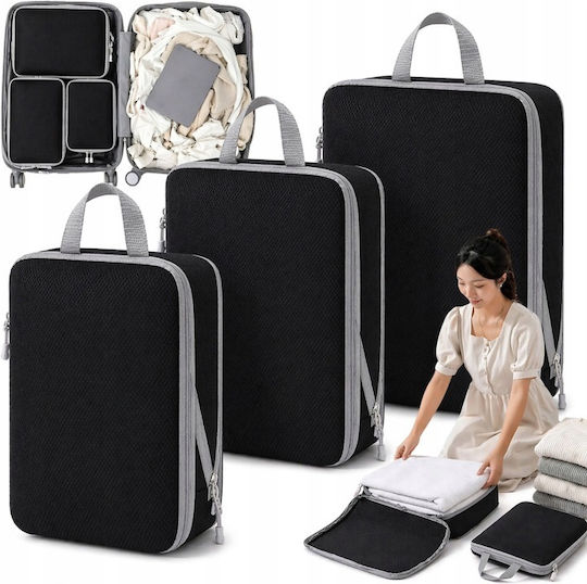 Organizer Case Black 3 Pieces