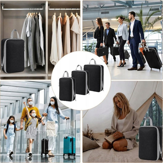 Organizer Case Black 3 Pieces