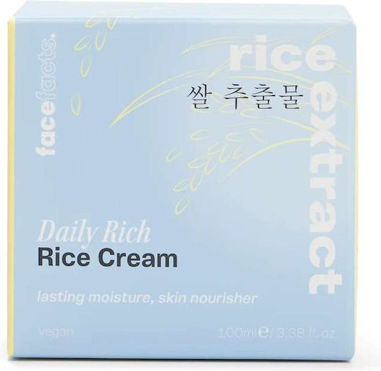 Face Facts Rich Moisturizing Face Cream with Rice 100ml