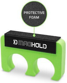 Delphin Maghold Magnetic Rod Holder 2 Positions Green Black